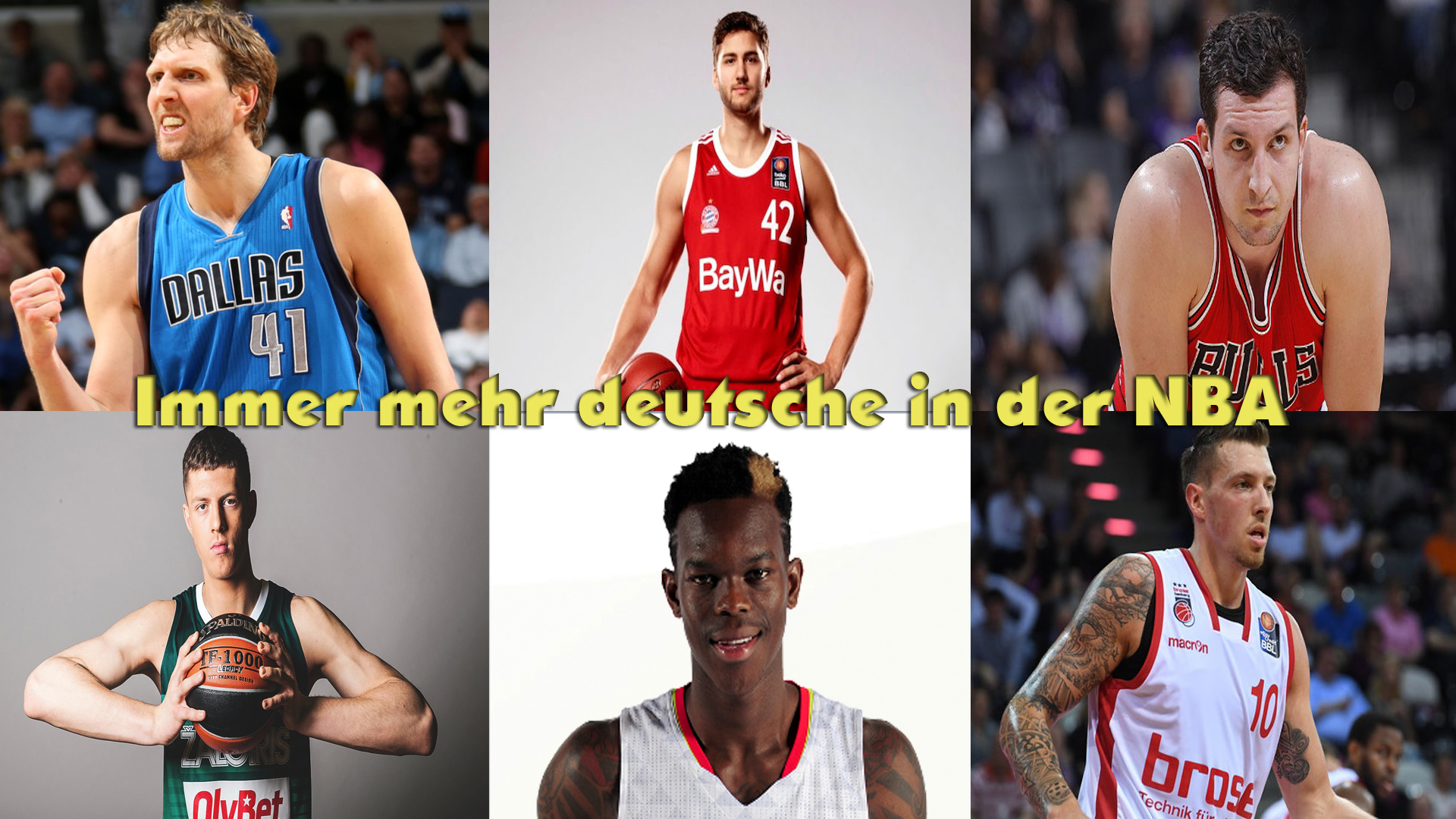 Immer mehr deutsche in der NBA